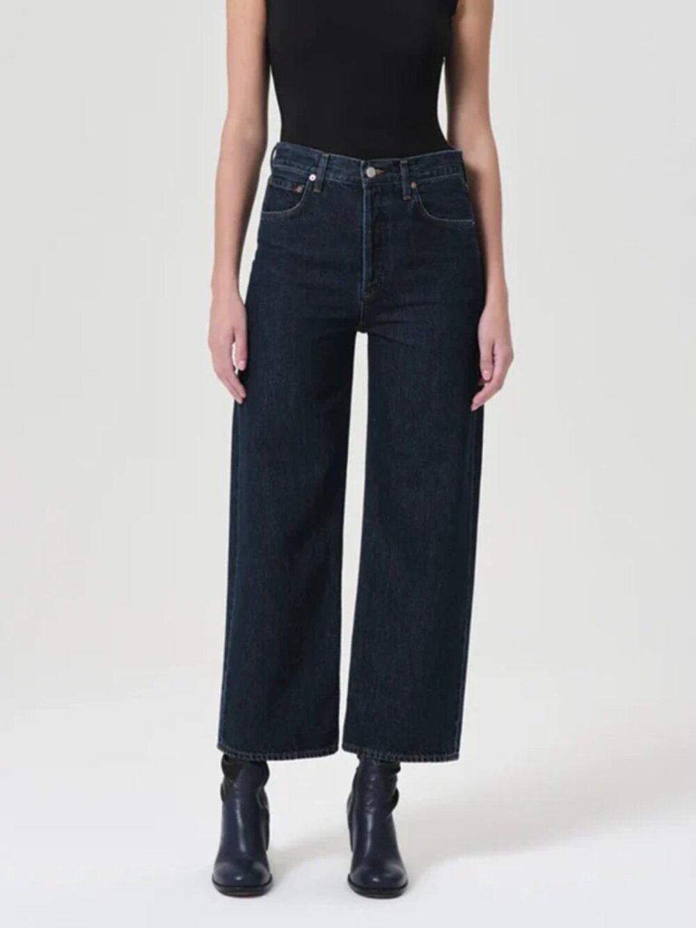 Agolde Ren High Rise Jeans in Polished Sz 27